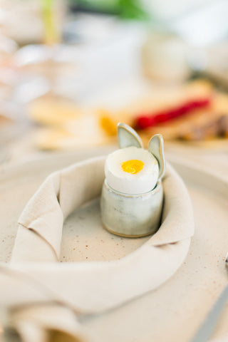 Eierdopje met oortjes