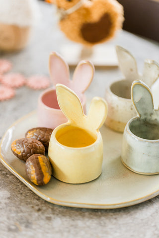 Eierdopje met oortjes