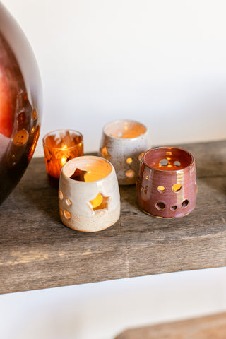 Theelichthouder Ster