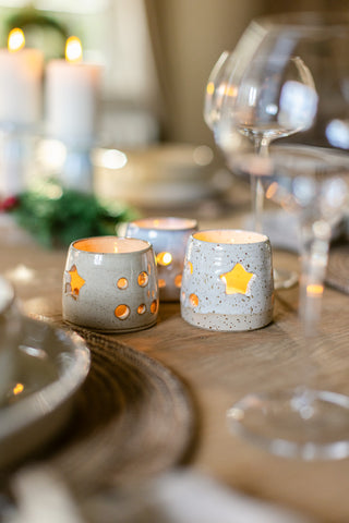 Theelichthouder Ster