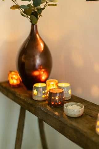 Theelichthouder Ster