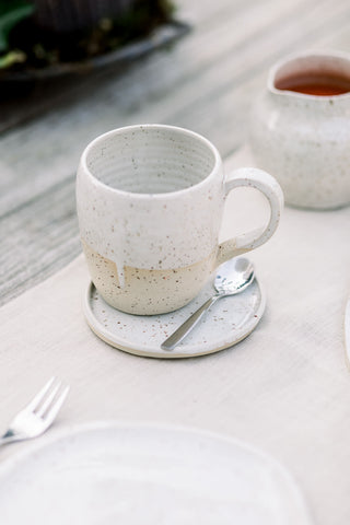 Rond koffieschoteltje