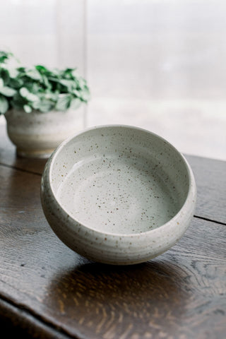 ronde bowl handgemaakt keramiek steenkom soepkom kom