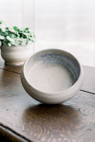 ronde bowl handgemaakt keramiek steenkom soepkom kom