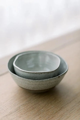 set 2 tapas bowls handgemaakt keramiek