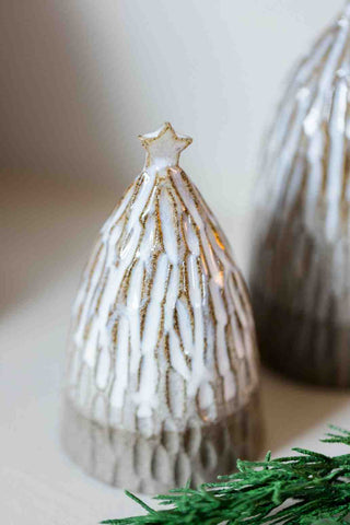 Gegraveerde Kerstbomen (set van 2)