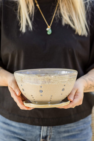 XL Berry Bowl (met onderbordje)