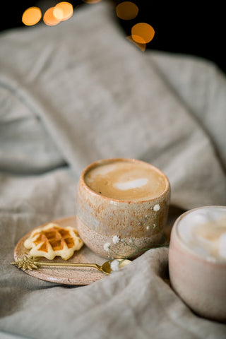 cappuccino kop cappu kop handgemaakt keramiek koffiekop 