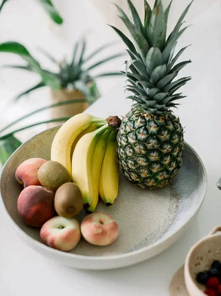 grote fruitschaal xl keramiek handgemaakt		
