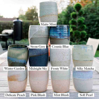 handgemaakte keramiek set servies keramiek kerstcadeau		
